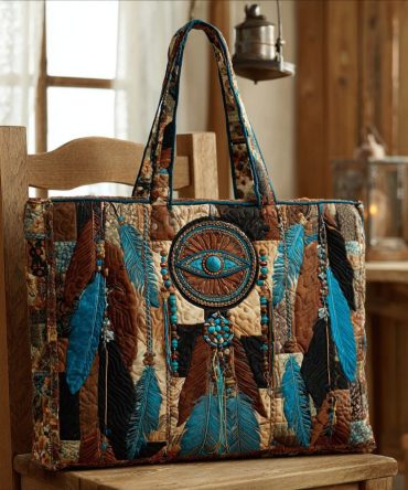 Keeper Of Dreams Quilted Tote Bag