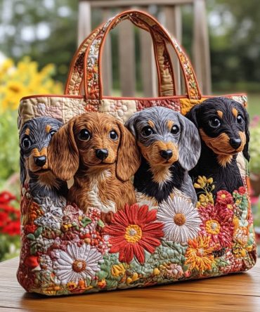 Low Rider Love Quilted Tote Bag