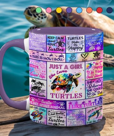 Love Turtle - Turtle Accent Mug
