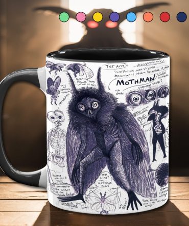 Mothman Mysteries Accent Mug
