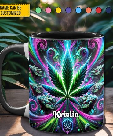 Personalized Mysterious Weed Accent Mug