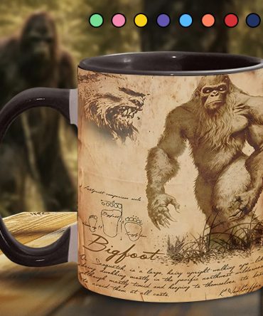 The Cryptid Chronicle – Bigfoot Accent Mug