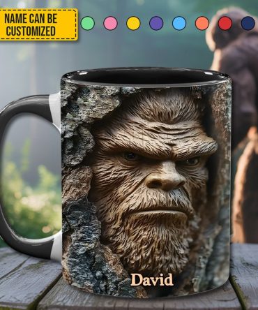 Wildlife - Personalized Bigfoot Accent Mug