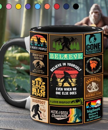 The Bigfoot Vintage Collection Accent Mug