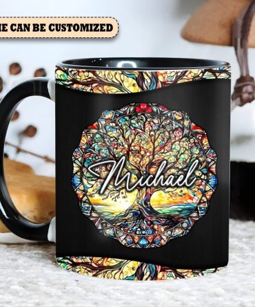 Tree Of Life  - Personalized Hippie Accent Mug