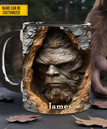 Sasquatch - Personalized Outdoor, Camping, Adventure Accent Mug