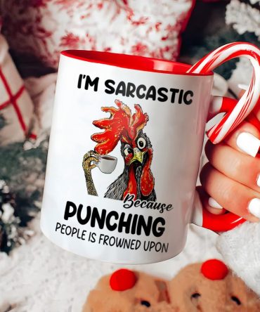 I'M Sarcastic - Chicken Accent Mug