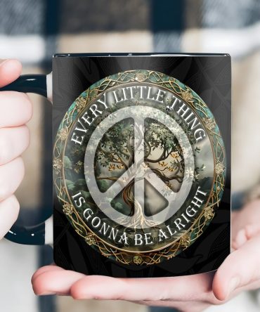 Tree Of Life Hippie - Personalized Hippie Accent Mug