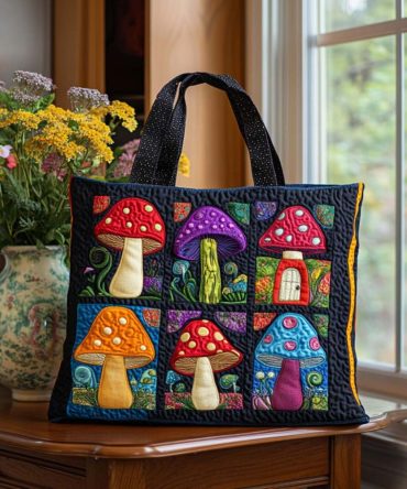 Magic Grove Quilted Tote Bag
