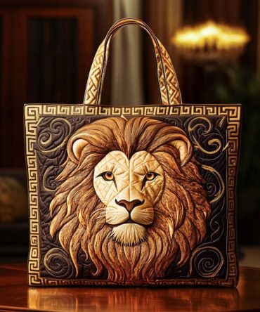 Majestic King Quilted Tote Bag