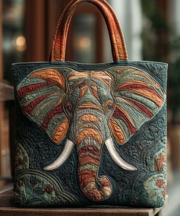 Majestic Trunk Quilted Tote Bag