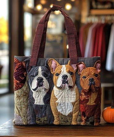 Maple Nose Quilted Tote Bag