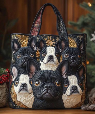 Noel Pack Quilted Tote Bag