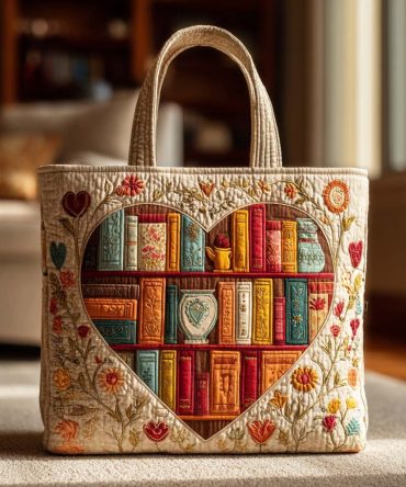 Paper Dream Quilted Tote Bag