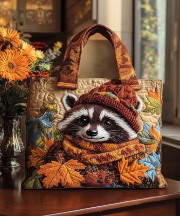 Playful Paws Quilted Tote Bag