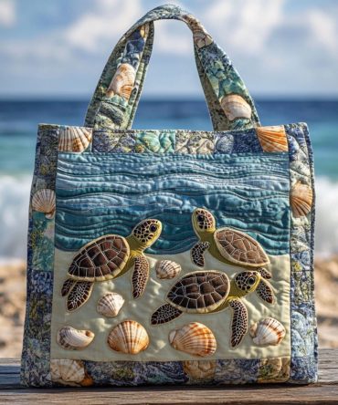 Quiet Adventurer Quilted Tote Bag