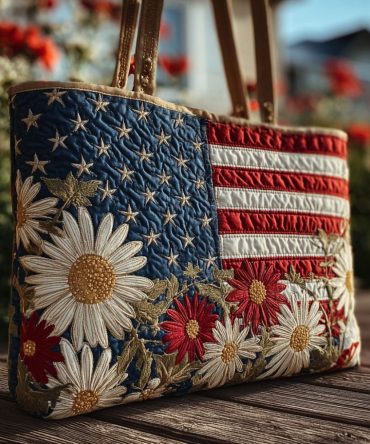 Quilted Glory Quilted Tote Bag