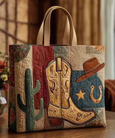 Ranch Life Quilted Tote Bag