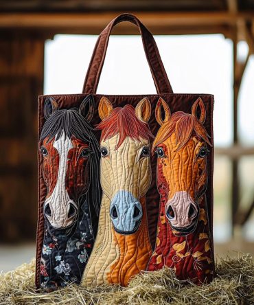 Rodeo Chic Quilted Tote Bag