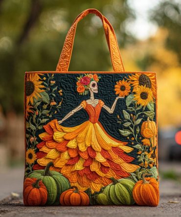 Spirit Dance Quilted Tote Bag