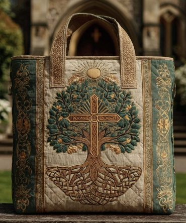 The Line Faith Quilted Tote Bag