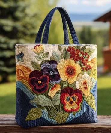 Tokens Of Affection Quilted Tote Bag