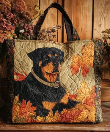 Warm Companionship Quilted Tote Bag