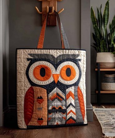 Wise Nightseer Quilted Tote Bag