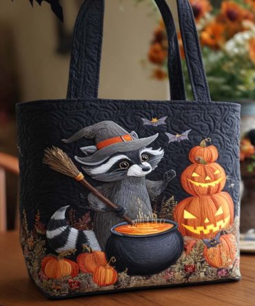 Witch Brew Quilted Tote Bag
