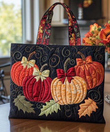 Woodland Whispers Quilted Tote Bag