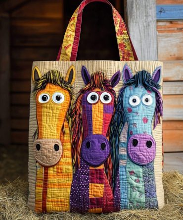 Yeehaw Vibes Quilted Tote Bag