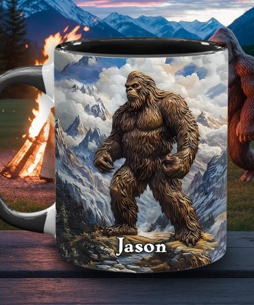 Sasquatch Fuel – Personalized Funny Accent Mug