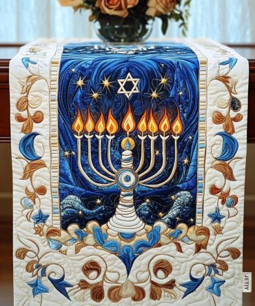 Light Of Faith Quilted Table Runner