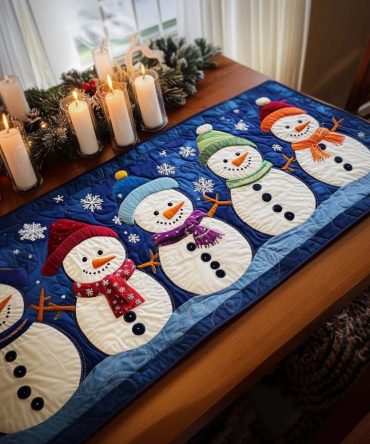 Alpine Joy Quilted Table Runner