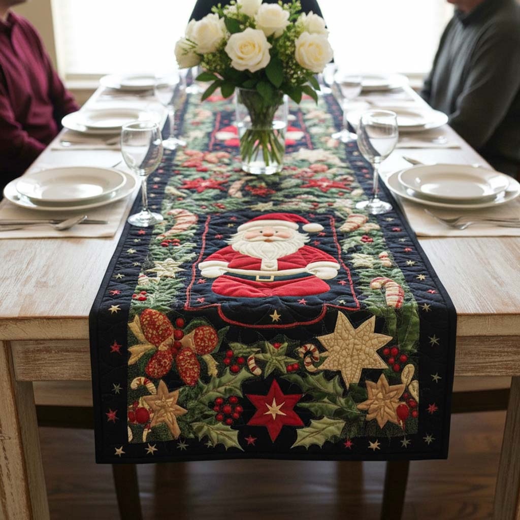 Arctic Glow Quilted Table Runner - Image 5