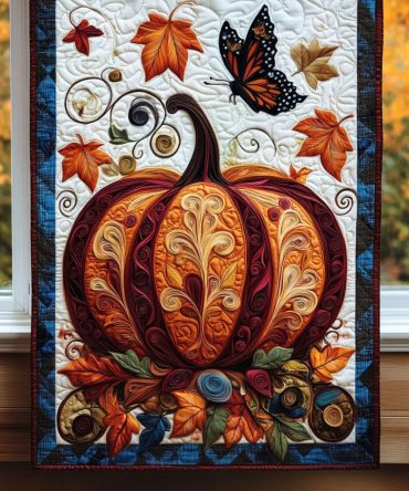 Autumn Bounty Quilted Table Runner