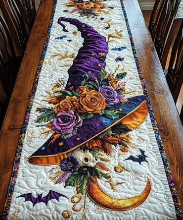 Autumn Magic Quilted Table Runner