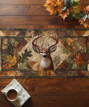 Autumn Noble Quilted Table Runner