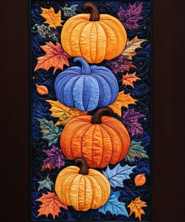 Autumnal Array Quilted Table Runner