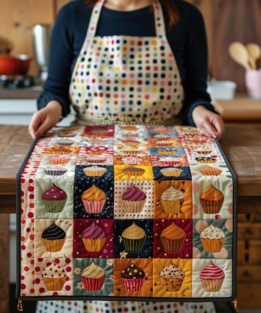 Baking Wonderland Quilted Table Runner