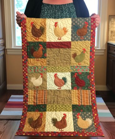 Barnyard Beauty Table Runner