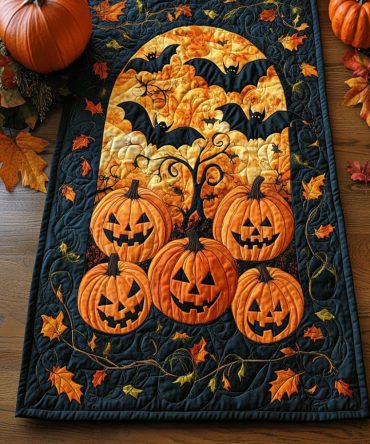 Batkin Blaze Quilted Table Runner
