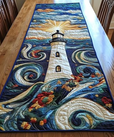 Beacon Of Hope Quilted Table Runner