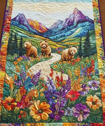 Bear Path Quilted Table Runner