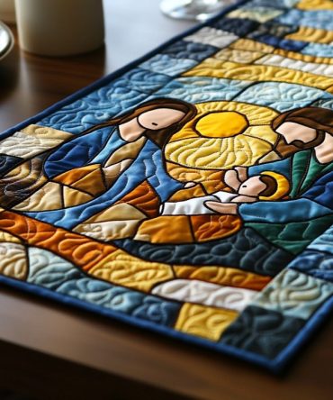 Bethlehem Miracle Quilted Table Runner