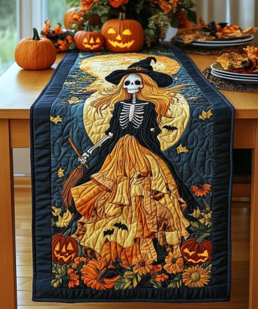Bewitching Glow Quilted Table Runner