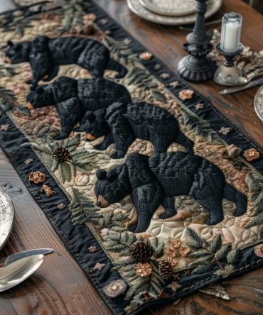 Blackwood Trails Quilted Table Runner
