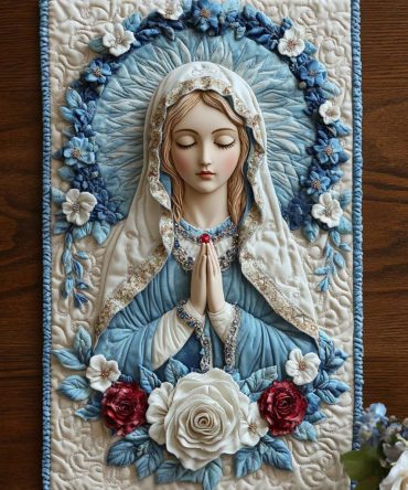 Blessed Among Women Quilted Table Runner