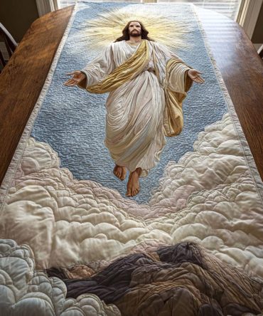 Blessed Hope Quilted Table Runner