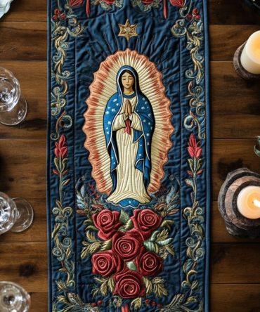 Blessed Light Quilted Table Runner